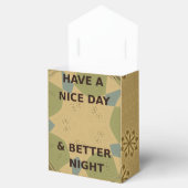 Vakantoren van het leger voor fijne dag bedankdoosjes (Geopend)