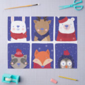 Vakbakkersdieren Tissuepapier (Craft)