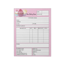 Vakbakkerswaren voor gebak Vakbakkerswaren — Credi Notitieblok