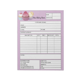 Vakbakkerswaren voor gebak Vakbakkerswaren — Credi Notitieblok