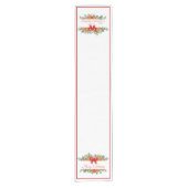  vakbanner aangepaste korte tabelrunner tafelloper (Voorkant)