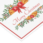  vakbanner aangepaste korte tabelrunner tafelloper (Hoek)