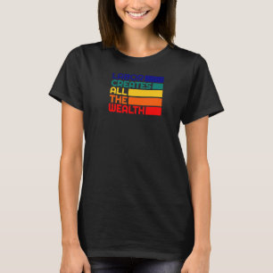 Vakbond DSA-activist Karl Marx Labour Creëer A T-shirt