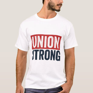Vakbond Sterk – Krachtige Arbeiderssolidariteit T-shirt