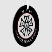 vakbondsman ornament (voorkant)