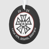 vakbondsman ornament (voorkant)