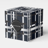 Vakje Escape Party Maze Key gradiënt voor Snoep Bedankdoosjes (Voorkant Zijde)