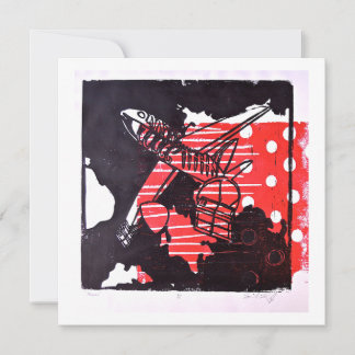 "Vakjes" platte kaart