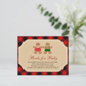 Vakkerboeken voor feestdagen voor Baby Uitnodiging Briefkaart (Staand voorkant)