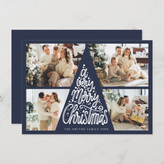 Vakkerfeestdag met feestdag met feestdag bedankkaart (Voorkant / Achterkant)