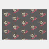 Vakkerfeestdag met kerstavond inpakpapier vel (Voorkant 3)