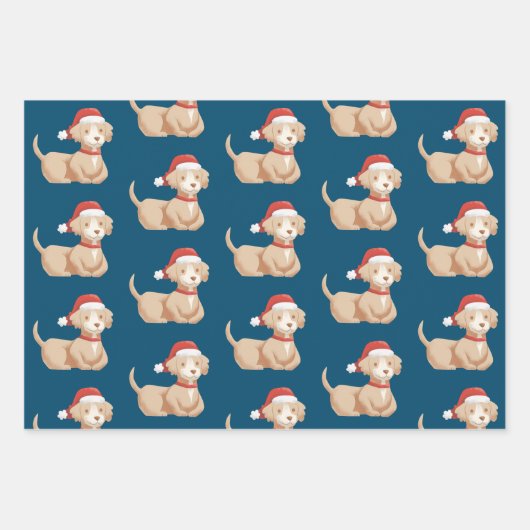 Vakkerfeestdag met kerstavond inpakpapier vel (Voorkant)