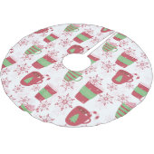 Vakkerkerstkoffie Kerstboom Rok (Gekanteld)