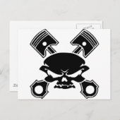 VAKLIK EN PISTONS BRIEFKAART (Voorkant / Achterkant)