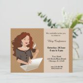 Vakvrouw Kaart (Staand voorkant)