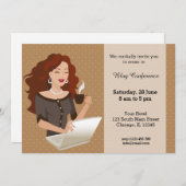 Vakvrouw Kaart (Voorkant / Achterkant)