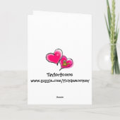 val-ANT-ine Feestdagen Kaart (Achterkant)