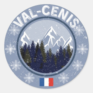 Val Cenis Ronde Sticker