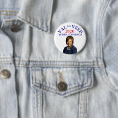 Val Demings for Vice President 2020 Ronde Button 5,7 Cm (In situ)