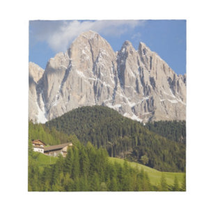 Val di Funes, Villnösstal, Dolomieten, Italië Notitieblok