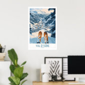 Val disere Affiche 1 (Bureau à domicile)