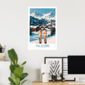 Val-dIsère Affiche de Ski 1 (Bureau à domicile)