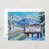 Val d'Isère Briefkaart (Voorkant / Achterkant)