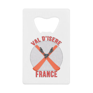 Val d'Isere, Frankrijk Kredietkaart Flessenopener