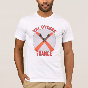 Val d'Isere, Frankrijk T-shirt