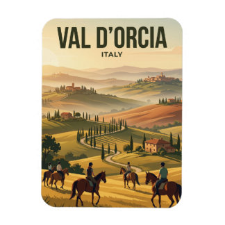 Val d'Orcia Italië Magneet
