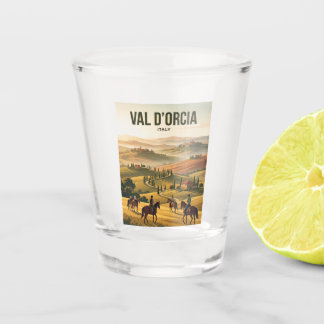 Val d'Orcia Italië Shot Glas