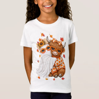 val hoogland koe geesten Herfst Halloween T-shirt