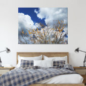 Val in het paradijs canvas afdruk (Insitu (Slaapkamer))