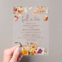 Val in Love Pompoenen Romantische Bruiloftsdouche