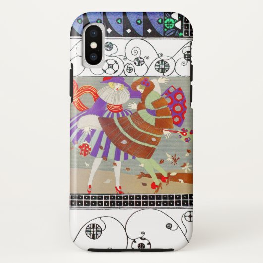 VAL LEIDEN, WIND, DE KOSTENONTWERPER VAN DE MODE V Case-Mate iPhone CASE (Achterkant)