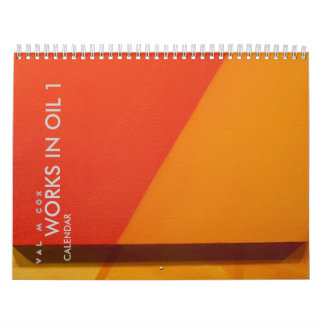 VAL M COX CALENDAR-WORKS IN OIL 1-U.S. KALENDER
