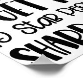 Val niet met me uit, ik krijg betaald om mensen ne poster (Hoek)