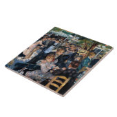 Val op de Moulin de la Galette, Renoir Tegeltje (Zijkant)