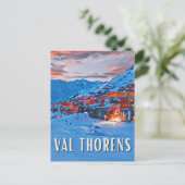 Val Thorens Briefkaart (Staand voorkant)