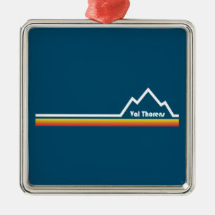 Val Thorens France Metalen Ornament