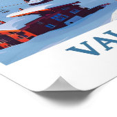 Val Thorens Impression - Val Thorens Art de statio (Coin)