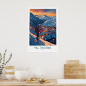 Val Thorens Ski Print 1 (Keuken)