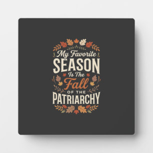 Val van het Patriarchaat Feministische Herfst Cita Fotoplaat
