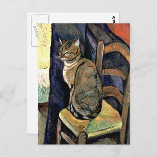 Valadon - Studie van een kat Briefkaart (Voorkant / Achterkant)