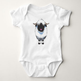 VALAIS Black Nose Sheep Babysuit Romper