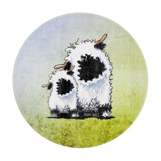 Valais Blacknose-schaap Snijplank (Voorkant)