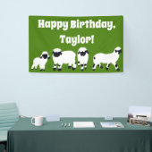 Valais Blerkse Sheep Boerderij Thlede Party Spandoek (Beurs)