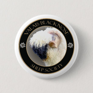Valais Blerkse Sheep Society Logo Button