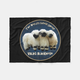 Valais Blwlese - World's Cutest - Fleece Blanket