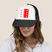 Valais Flag Trucker Pet (In situ)